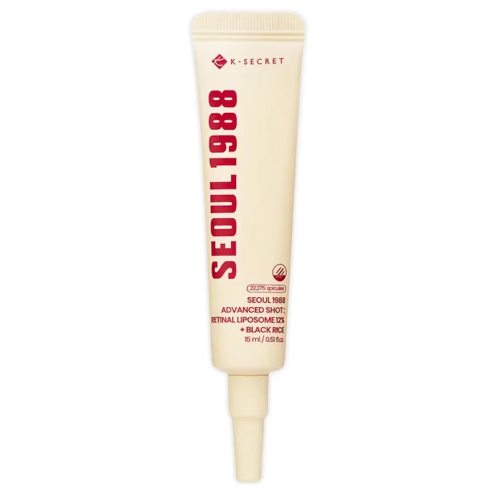 Средство для лица KSECRET Seoul 1988 Advanced Shot Retinal Liposome 12% + Black Rice с ретиналем, 15 мл