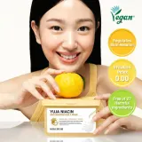 Тканевая маска для лица Some by Mi Yuja Niacin Anti Blemish Daily Mask, увлажняющая, для сияния, 30 шт — фото 2
