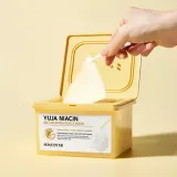 Тканевая маска для лица Some by Mi Yuja Niacin Anti Blemish Daily Mask, увлажняющая, для сияния, 30 шт — фото 3