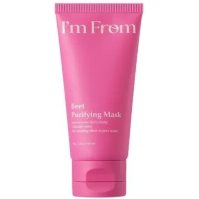 Глиняная маска для лица I'm from Beet Purifying Mask, очищающая, с мягким отшелушиванием, 70 г