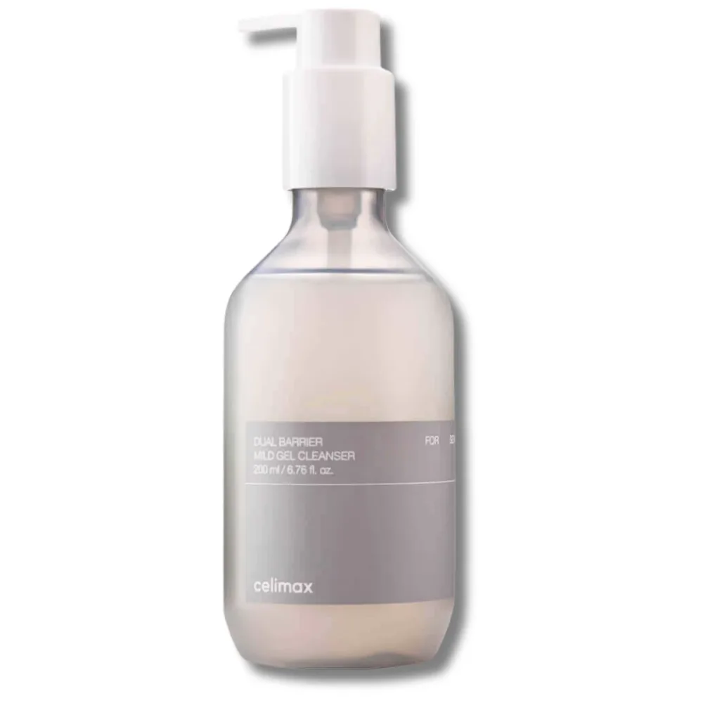 Гель для умывания Celimax Dual Barrier Mild Gel Cleanser мягкий, для сухой и чувствительной кожи, 200 мл