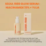Сыворотка для лица KSECRET Seoul 1988 Glow Serum Niacinamide 15% + Yuja осветляющая, для ровного тона, 30 мл — фото 3