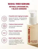 Сыворотка для лица KSECRET Seoul 1988 Serum Retinal Liposome 2% + Black Ginseng с ретиналем, вечерняя, 30 мл — фото 8