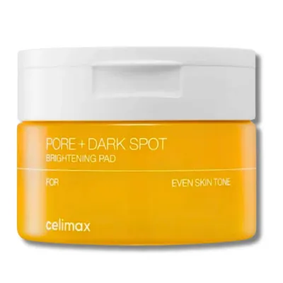 Пэды для лица Celimax Pore+Dark Spot Brightening Pad тонизирующие, для сияния кожи, 40 шт