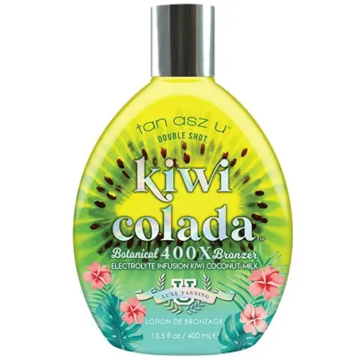 Бронзатор для загара в солярии Tan Asz U Kiwi Colada Botanical 400X, 400 мл
