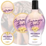 Бронзатор для загара в солярии Tan Asz U Champagne Stardust, с мерцанием, 221 мл — фото 4