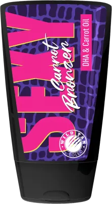 Бронзатор для загара в солярии Wild Tan Sexy Carrot, с маслом моркови, 125 мл