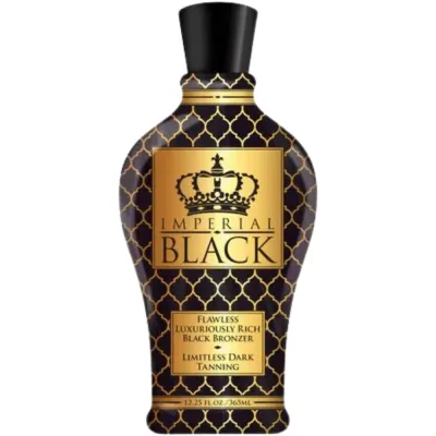 Тёмный бронзатор для загара в солярии Synergy Tan Imperial Black, для всех типов кожи, 365 мл