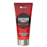 Бронзер для загара в солярии Asther Shocking Bronzer X45, для смуглой кожи, 200 мл — фото 1