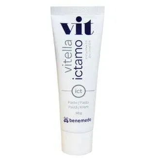 Крем Vitella Ictamo с ихтиолом и оксидом цинка, для раздражённой кожи, 30 г