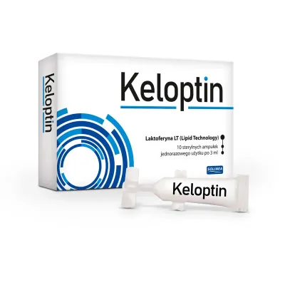 Крем Solinea Keloptin с лактоферрином, для кожи с пигментацией, 10 ампул по 3 мл