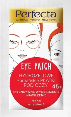 Гидрогелевые патчи для кожи вокруг глаз Perfecta Eye Patch 45+ против морщин, 1 пара, 5 г