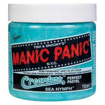 Полуперманентная краска для волос Manic Panic Creamtone Perfect Pastel, пастельные оттенки, 118 мл, оттенок Sea Nymph