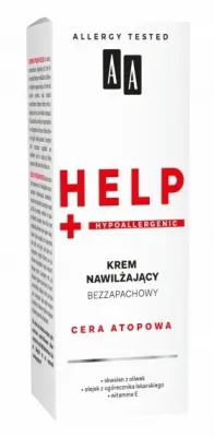 Крем для лица AA Help увлажняющий, без отдушки, для атопичной кожи, 50 мл