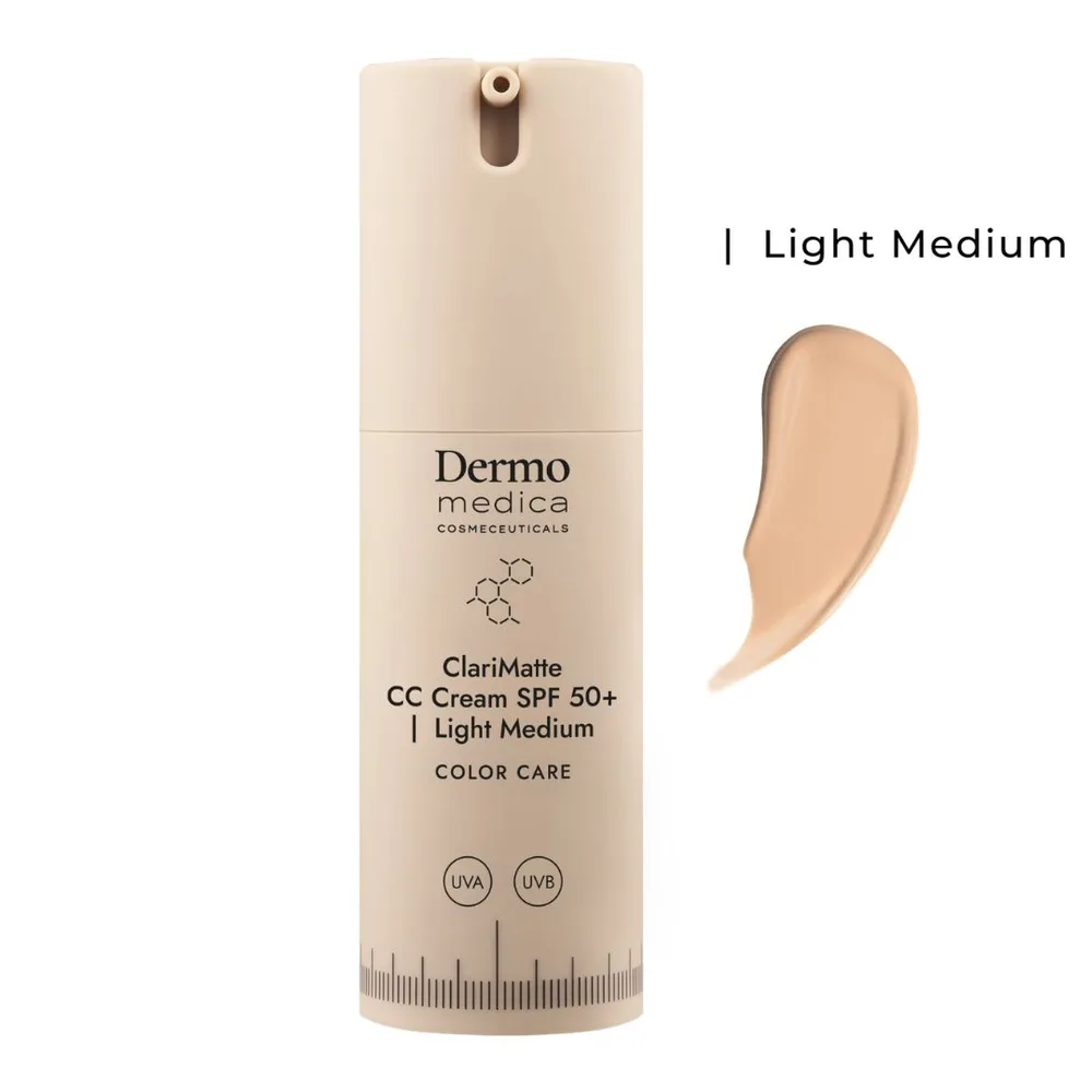 CC-крем Dermomedica Color Care ClariMatte, матирующий, SPF 50+