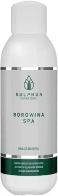 Эмульсия для ванны Sulphur Borowina Spa, с торфяной грязью, 500 г