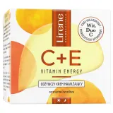 Крем для лица Lirene Dermoprogram Vitamin Energy C+E против морщин, питательный, для сухой и чувствительной кожи, 50 мл — фото 1
