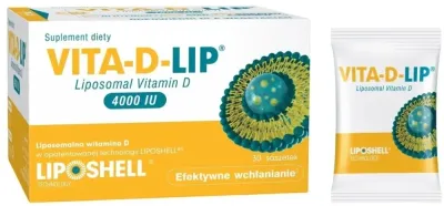 Витамин D в саше Ascolip Vita-D-Lip, липосомальный, 4000 МЕ, 30 саше