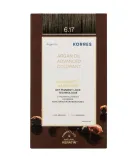 Стойкая краска для волос Korres Argan Oil Advanced Colorant, перманентная, оттенок 6.17 — фото 1