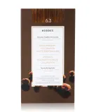 Стойкая краска для волос Korres Argan Oil Advanced Colorant, перманентная, оттенок 6.3 — фото 1