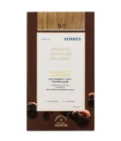 Стойкая краска для волос Korres Argan Oil Advanced Colorant, перманентная, оттенок 9.0 — фото 1