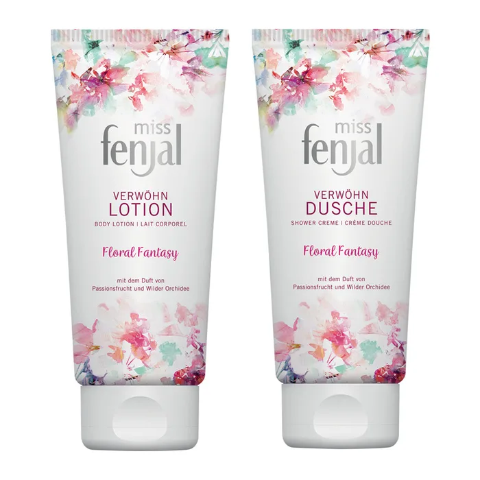 Набор для тела Fenjal Floral Fantasy, бальзам для тела и гель для душа