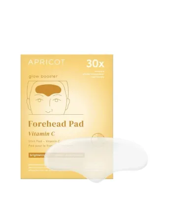 Силиконовый патч для лба Apricot Reusable Forehead Pad, с витамином C, многоразовый, 1 шт