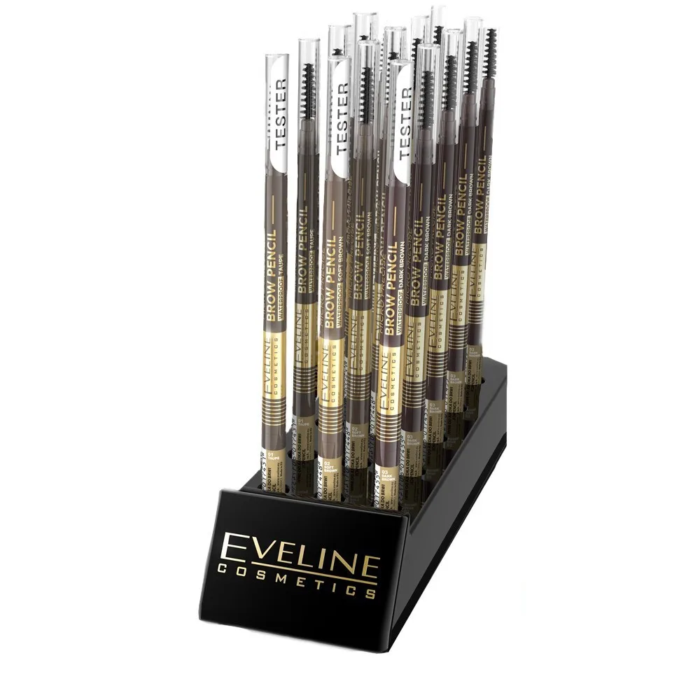 Карандаш для бровей Eveline Cosmetics Micro Precise Brow Pencil ультратонкий
