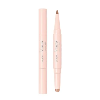 Помада и карандаш для губ PUPA Milano Vamp! Creamy Duo, кремовая, оттенок 015 Fair Warm Nude