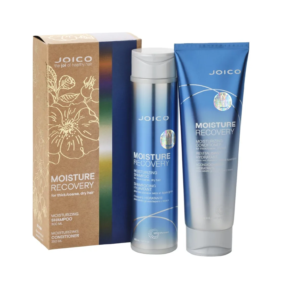 Набор: шампунь и кондиционер Joico Moisture Recovery увлажняющий, для сухих волос, 300 мл + 250 мл