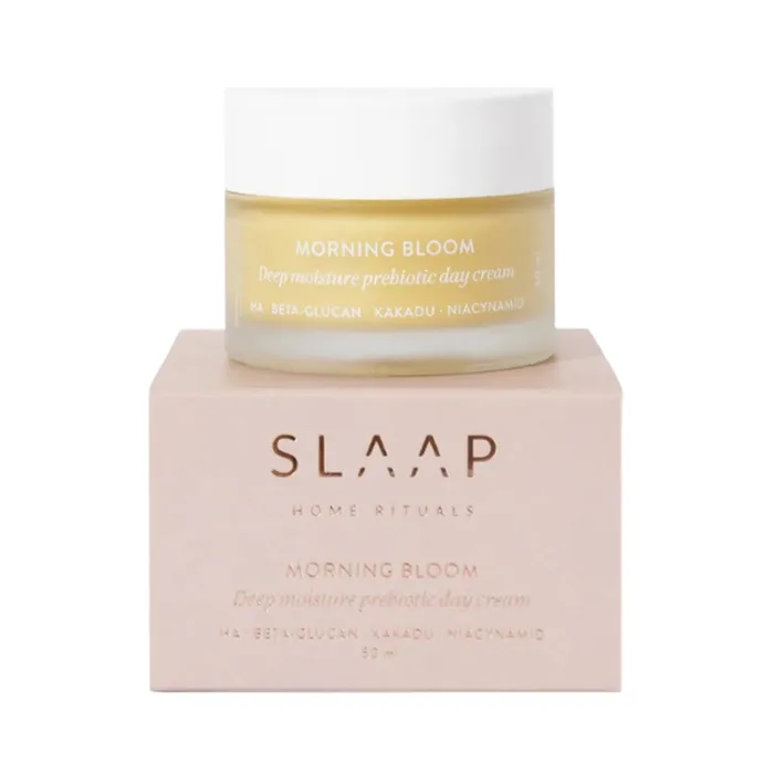 Дневной крем для лица Slaap Morning Bloom пребиотический, увлажняющий, 50 мл