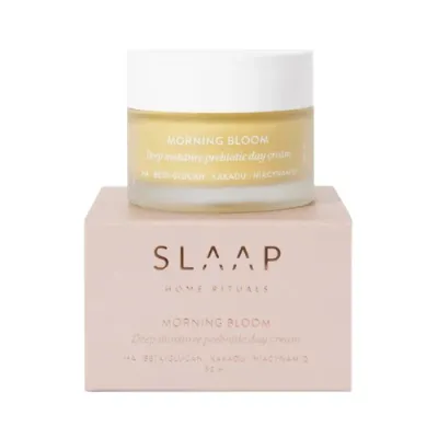 Дневной крем для лица Slaap Morning Bloom пребиотический, увлажняющий, 50 мл