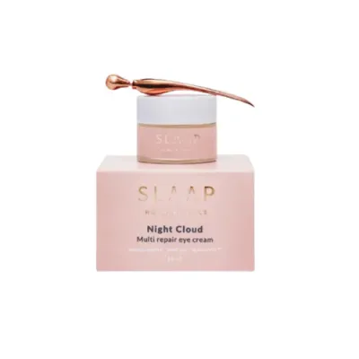 Ночной крем для кожи вокруг глаз Slaap Night Cloud восстанавливающий, 15 мл