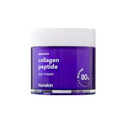 Крем для лица и кожи вокруг глаз Hanskin Collagen Peptide с коллагеновыми пептидами, 80 мл
