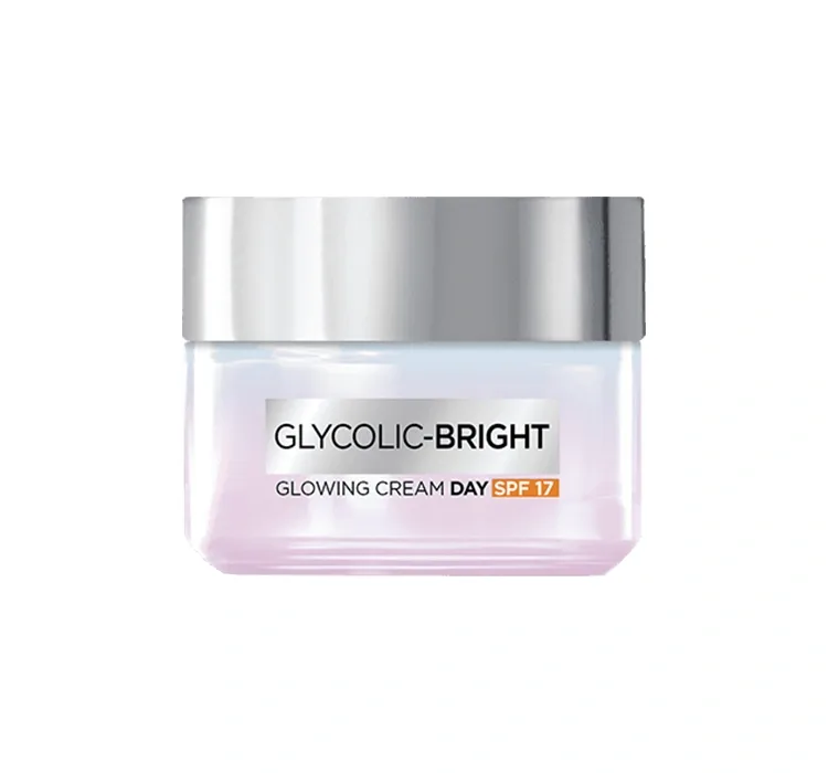 Дневной крем для лица L'Oreal Paris Glycolic-Bright SPF 17, придающий сияние, 50 мл