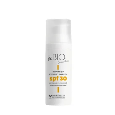 Крем для лица beBIO увлажняющий, защитный, SPF 30, 50 мл