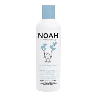 Детский шампунь Noah Kids с молоком и сахаром, для частого мытья, 250 мл