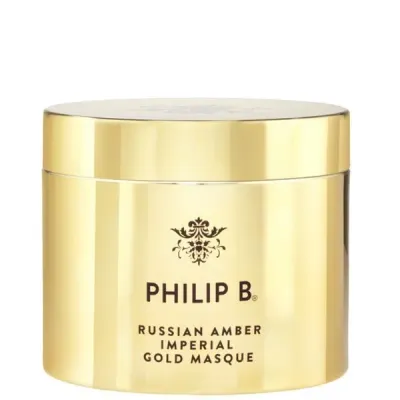 Маска для волос Philip B Russian Amber Imperial Gold Masque восстанавливающая, для сухих и повреждённых волос, 236 мл