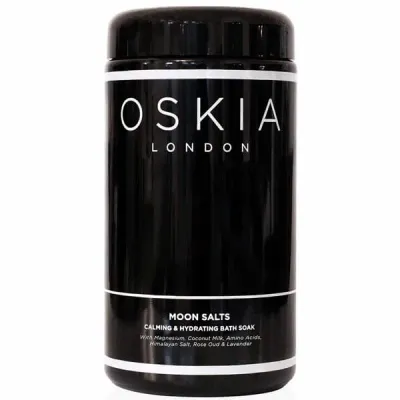 Соль для ванны OSKIA Moon Salts, успокаивающая, увлажняющая, роза и лаванда, 500 г