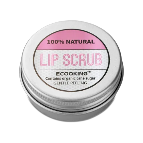 Скраб для губ Ecooking Lip Scrub с маслом ши и абрикосом, 30 мл