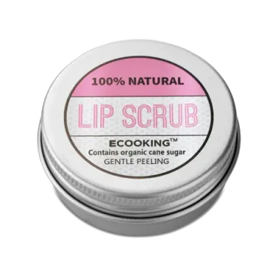 Скраб для губ Ecooking Lip Scrub с маслом ши и абрикосом, 30 мл