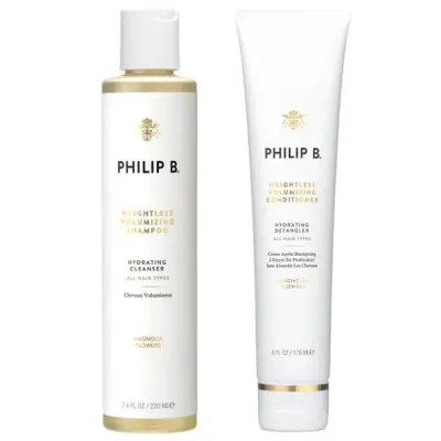Набор: шампунь и кондиционер Philip B Weightless Volumizing для объёма, 220 мл и 178 мл