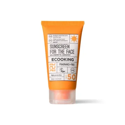 Солнцезащитный крем для лица Ecooking Sunscreen Face SPF 50, 50 мл