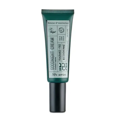 Ночной крем для лица Ecooking 50+ Good Night Cream с гиалуроновой кислотой и ниацинамидом, для зрелой кожи, 50 мл