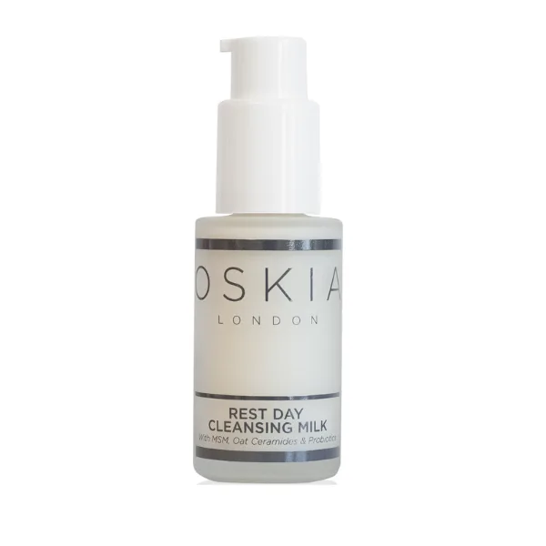 Молочко для снятия макияжа Oskia Rest Day Cleansing Milk с пробиотиками, для чувствительной и сухой кожи, 30 мл