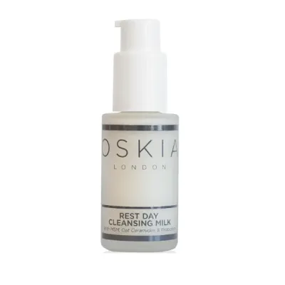 Молочко для снятия макияжа Oskia Rest Day Cleansing Milk с пробиотиками, для чувствительной и сухой кожи, 30 мл