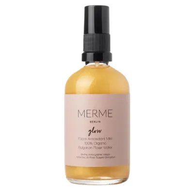 Мист-тоник для лица Merme Facial Antioxidant Mist Glow, увлажняющий, с сияющими частицами, 100 мл
