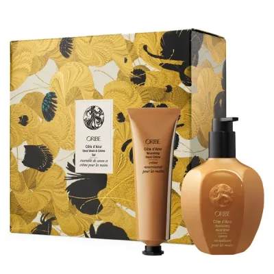 Набор для рук Oribe Cote d'Azur Hand Wash & Creme, гель для мытья рук 300 мл и крем для рук 100 мл