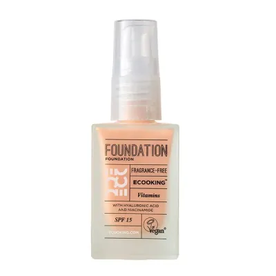 Тональный крем Ecooking Foundation среднее покрытие, SPF 15, оттенок 04, 30 мл