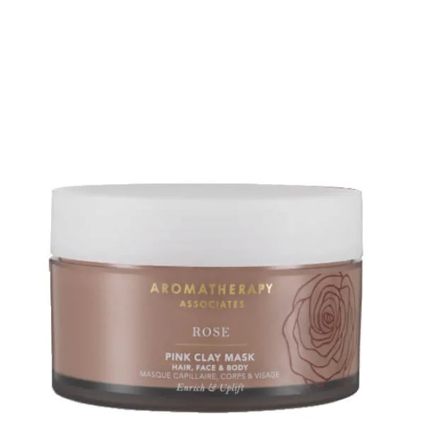 Маска для лица, волос и тела Aromatherapy Associates Rose Pink Clay Mask очищающая, питательная, 50 мл